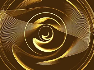 Abstract Fractal Background Prints: Abstract fractal background - computer-generated image