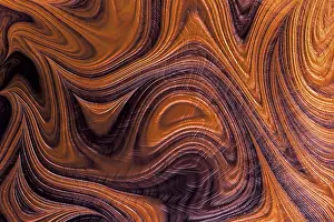 Fractal Pattern Design Prints: Abstract fractal texture - computer-generated image