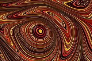Abstract Fractal Background Prints: Abstract geometic background - computer-generated image