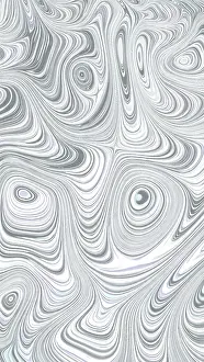 Abstract Art Prints: Abstract Geometric Print - Gnarl Marble Pattern