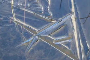 Lapland Sweden Photography Prints: Abstract ice structures, Norrbotten