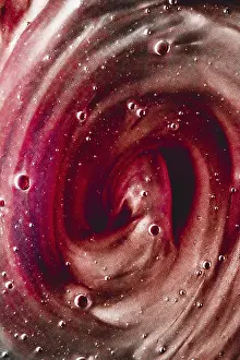 Deserted Beauty Shot Prints: Abstract liquid background, paint splash