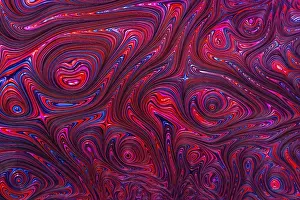 Abstract Marble Texture Prints: Abstract marble texture - computer-generated image