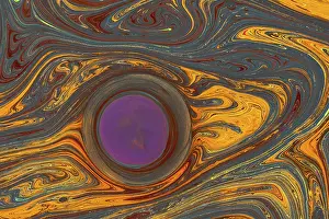 Abstract Marbling Art Prints: Abstract marbling art patterns as background