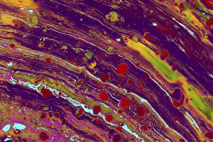 Marbled Background Images Prints: Abstract marbling art patterns as background