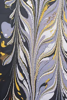 Abstract Background Texture Prints: Abstract marbling pattern for fabric
