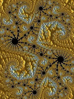 Ornate Decorative Item Prints: Abstract ornament - computer-generated image