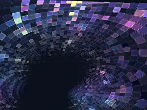 Abstract Technology Background Prints: Abstract technology background with copy space - computer-generated image