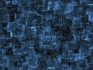 Dark Blue Background Prints: Abstract texture - computer-generated image
