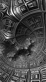 Abstract Textured Surface Prints: Abstract textured surface - computer-generated image