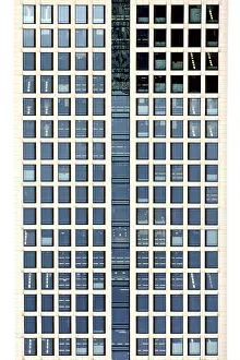 Uninhabited Building Structure Prints: Abstract window facade
Abstract window faade