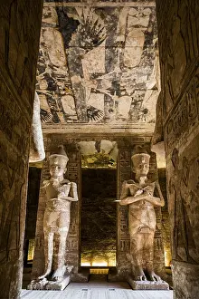 Ancient Egyptian Architecture Prints: Abu Simbel Temple, Pharaoh Ramesses II
