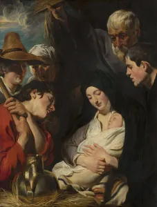 Digitally Restored Artworks Prints: The Adoration of the Shepherds