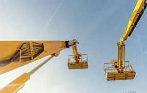 Construction Machinery Prints: Aerial work platform