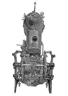 Historic Flight Equipment Prints: Aeronautical navigation device