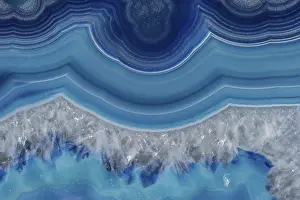 Deserted Rock Formation Europe Prints: Agate cut, Austria