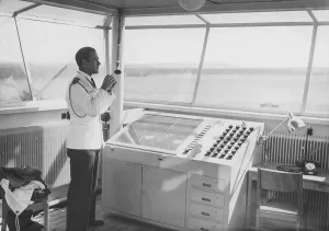 Stockholm Bromma Airport Control Tower Print 1936