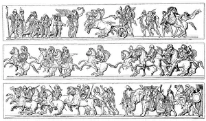 Empty Deserted Landscape Scene Prints: The Alexander Procession, Alexander the Great
