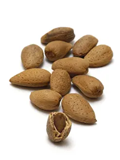Deserted Grocery Store Prints: A few almonds