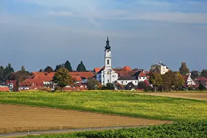 Southern Germany Sacral Building Prints: Altomunster with monastery