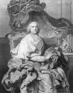 Andre-Hercule de Fleury, Bishop of Frejus, 1653-1743 Print