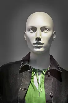 Bavaria Travel Photography Prints: Androgynous mannequin with jacket