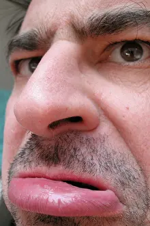 Angry Man Portrait Prints: Angry man
