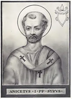 Christian Faith Leader Prints: Anicetus (born c)