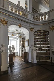 German Federal Republic Library Prints: Anna Amalia Library, Weimar, Thuringia, Germany