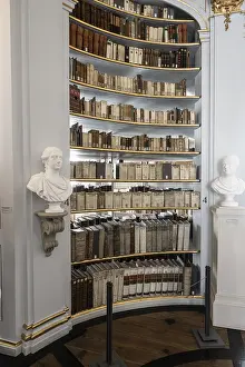 European Libraries Prints: Anna Amalia Library, Weimar, Thuringia, Germany