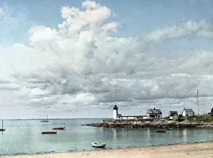 Annisquam Lighthouse, Gloucester, Massachusetts Print 1898