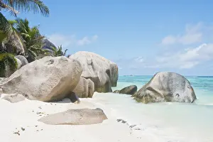 Travel Photography Seychelles Prints: Anse Source dArgent Beach