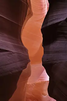 Antelope Canyon Landscape Prints: Antelope Canyon as background