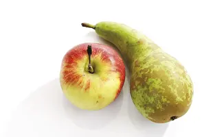 Fresh Fruit Prints: Apple and pear