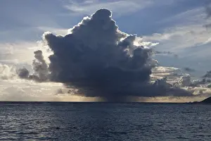 Cloudy Mood Images Prints: Approaching thunderstorm clouds