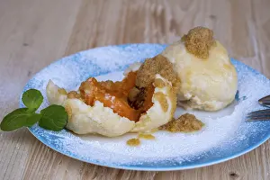 German Speciality Prints: Apricot dumpling, apricot dumpling