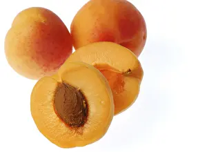 Freshly Sliced Fruits Prints: Apricots