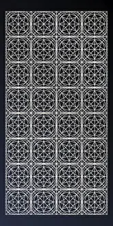 Laser Cut Vector Template Prints: Arabic ‌inspired decorative background