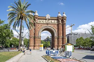 Barcelona Architecture Prints: Arc de Triomf, Arc de Triomphe