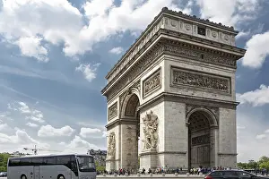 Famous Places In Europe Prints: Arc de Triomphe, Paris
