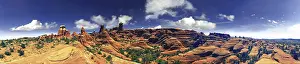 No People Panoramic Image Prints: Arches NP Panorama