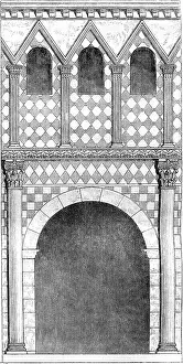 Central Europe Religious Buildings Prints: Architecture of the eighth century