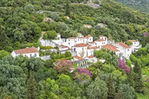 Historic Buildings In Portugal Prints: Arrabida Convent, Serra da Arrabida