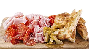 Images Dated 3rd April 2024: Italian Cold Cuts Print