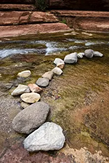 Usa Nature Reserve Prints: Art with natural objects, stone