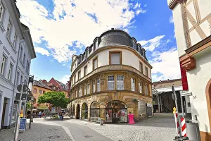 German Historic City Centre Prints: Aschaffenburg, Germany