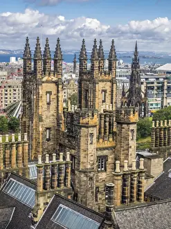 European Skyline Photography Prints: The Assembly Hall in Edinburgh