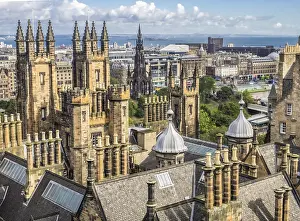 The Assembly Hall in Edinburgh Print, Scotland, UK