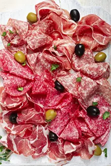 Prosciutto Appetizer Prints: Assorted, meat appetizer, prosciutto
