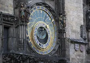 Central European Landmark Prints: The Astronomical Clock in Prague